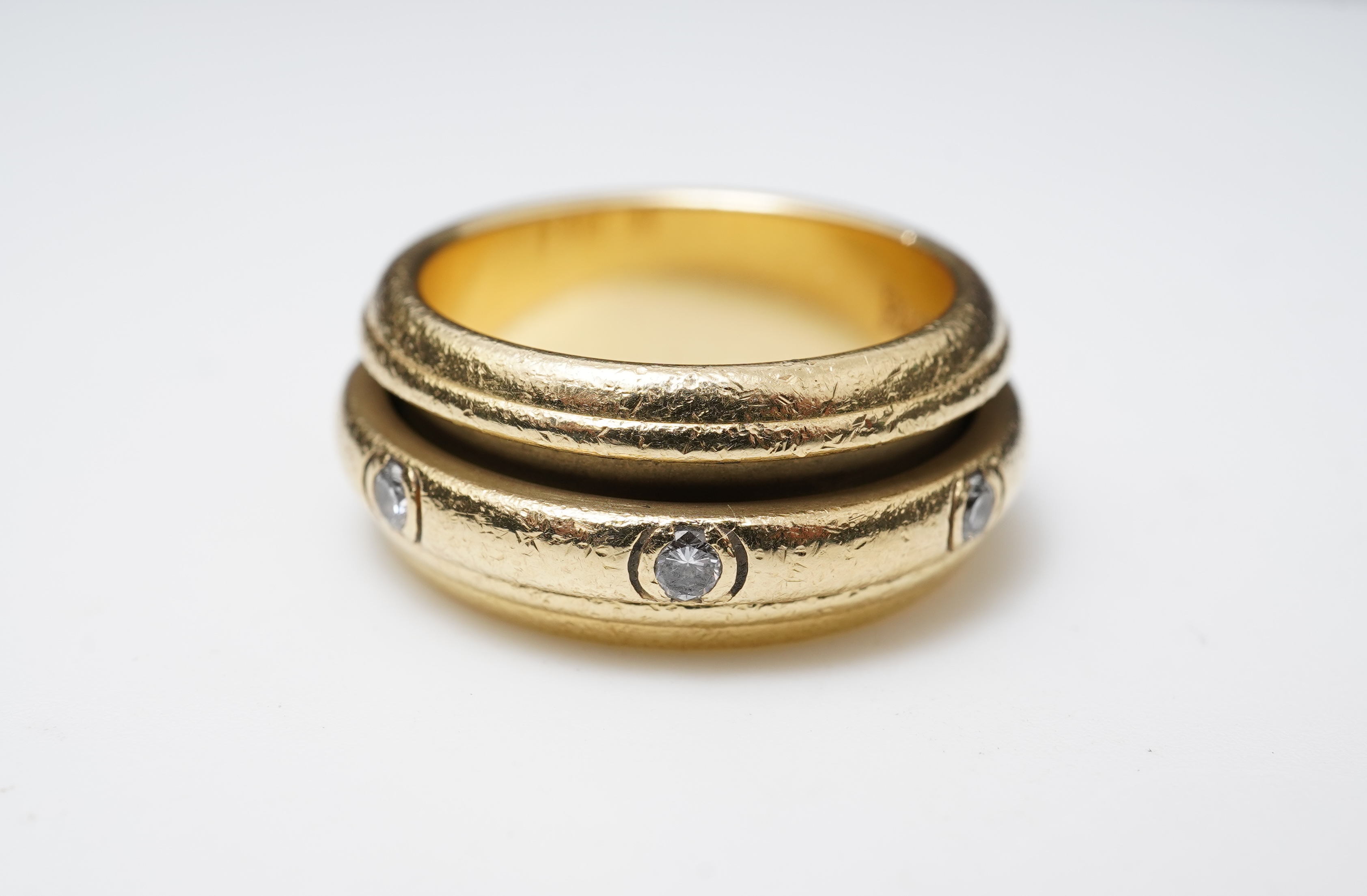 Piaget, a gold and diamond 'Possession' ring